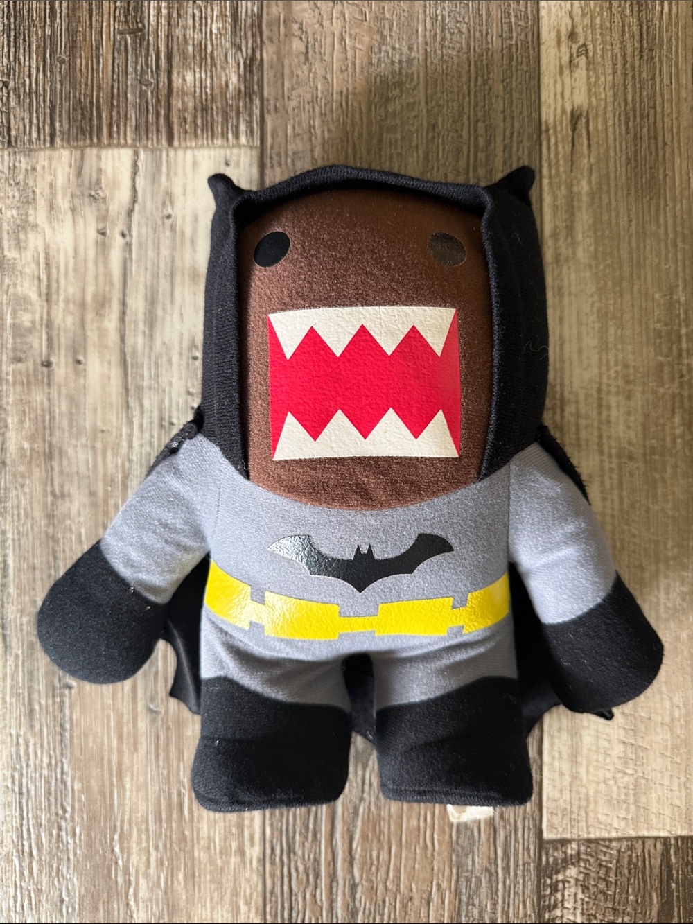 Domo Batman Dark Knight 2014 Plush Stuffed Animal DC Comics